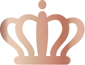 Pink crown logo Pink crown logo
