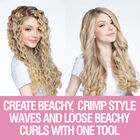 Vibes "Wave On" 1.60 Inch Multifunctional Waver, , large image number null