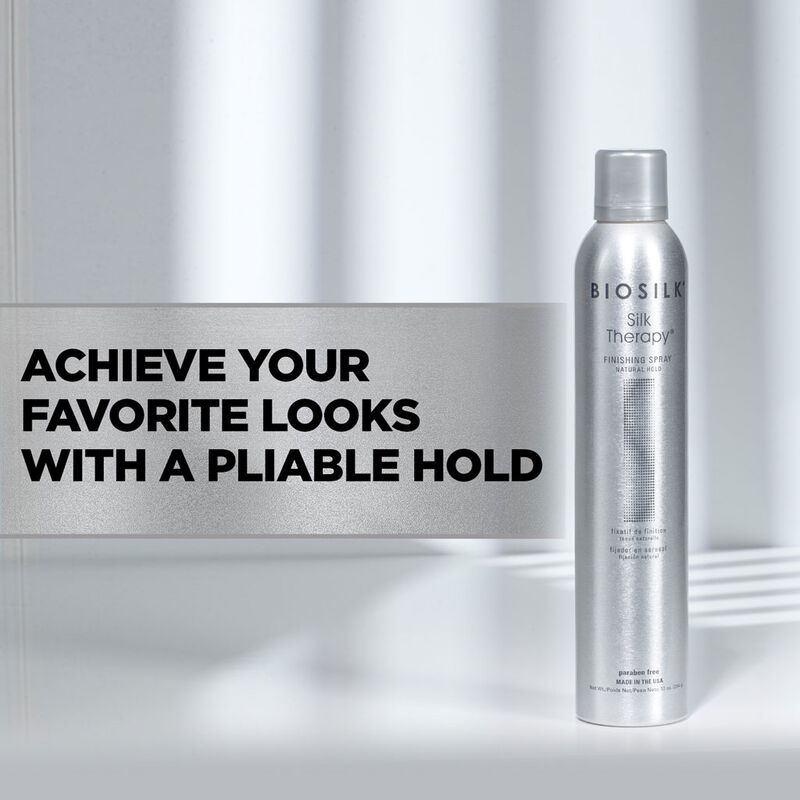 BioSilk Silk Therapy Natural Hold Finishing Spray, , large image number null