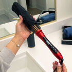 1.25 inch Tourmaline Ceramic Heated Round Brush - Ruby Red, , large image number null