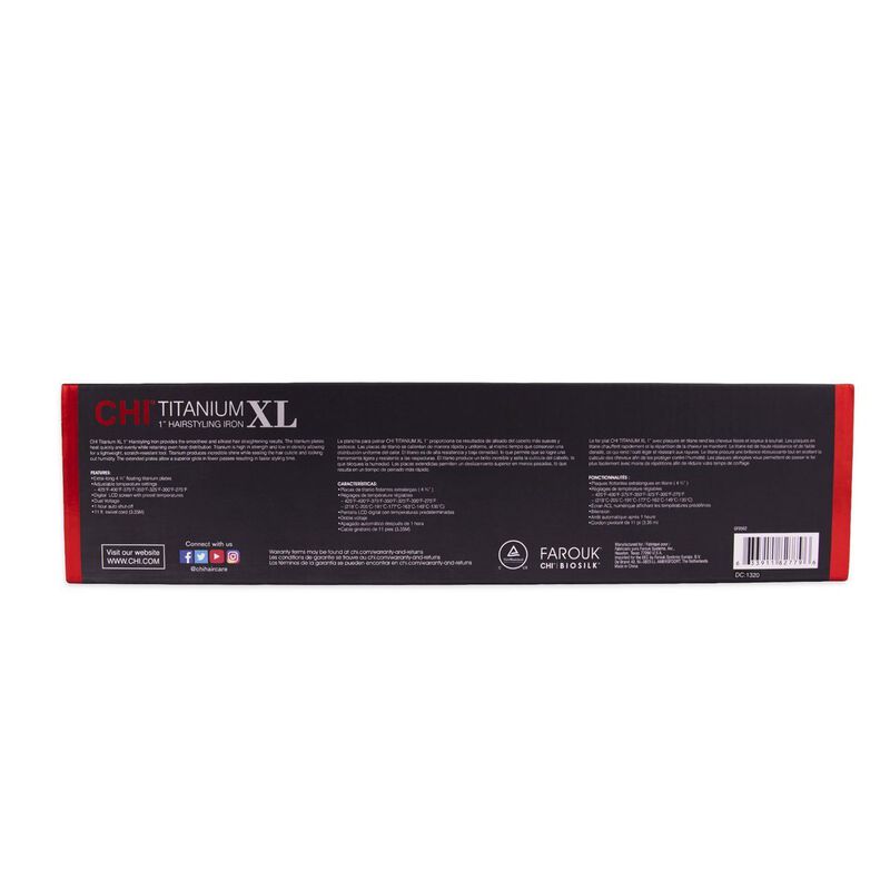 Titanium XL 1 Inch Hairstyling Iron, , large image number null