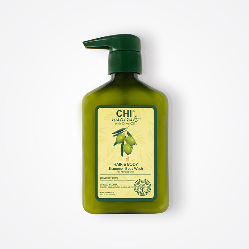 Naturals With Olive Oil Hair and Body Shampoo Body Wash - 11.5 Ounces, , large image number null
