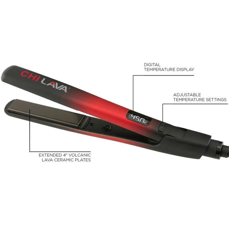 Lava 1 Inch Volcanic Ceramic Hairstyling Iron, , large image number null