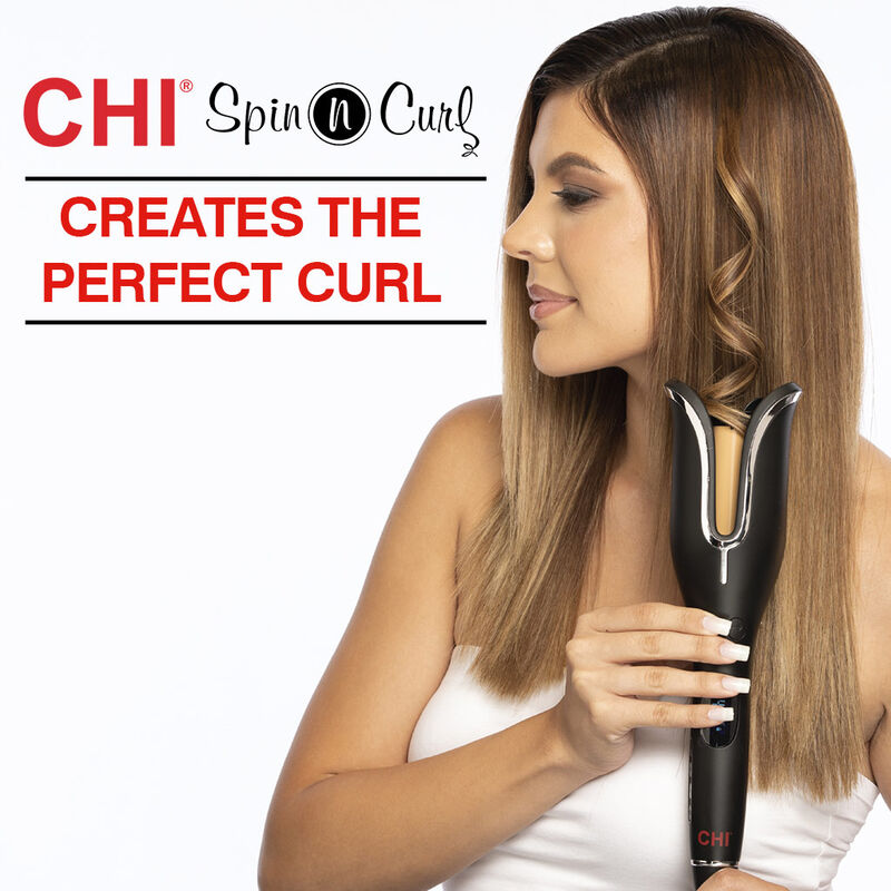 1 Inch Spin N Curl - Matte Black, Matte Black, large image number null