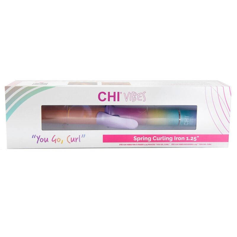 Vibes "You Go Curl" 1.25 Inch Curling Iron, , large image number null