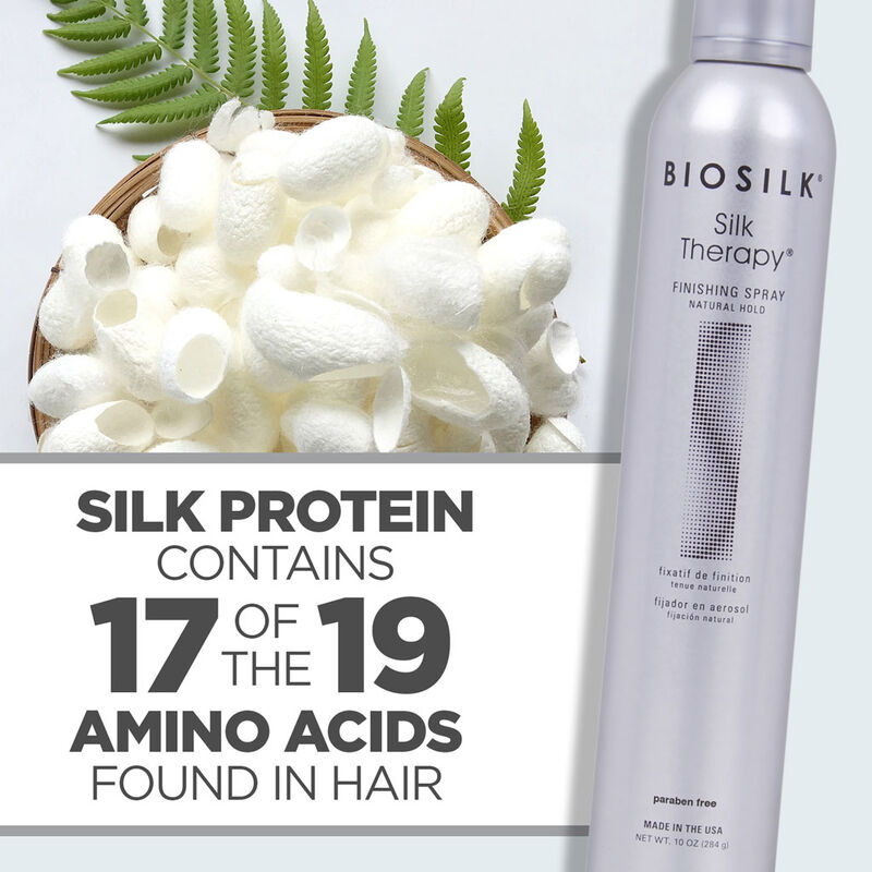 BioSilk Silk Therapy Natural Hold Finishing Spray, , large image number null