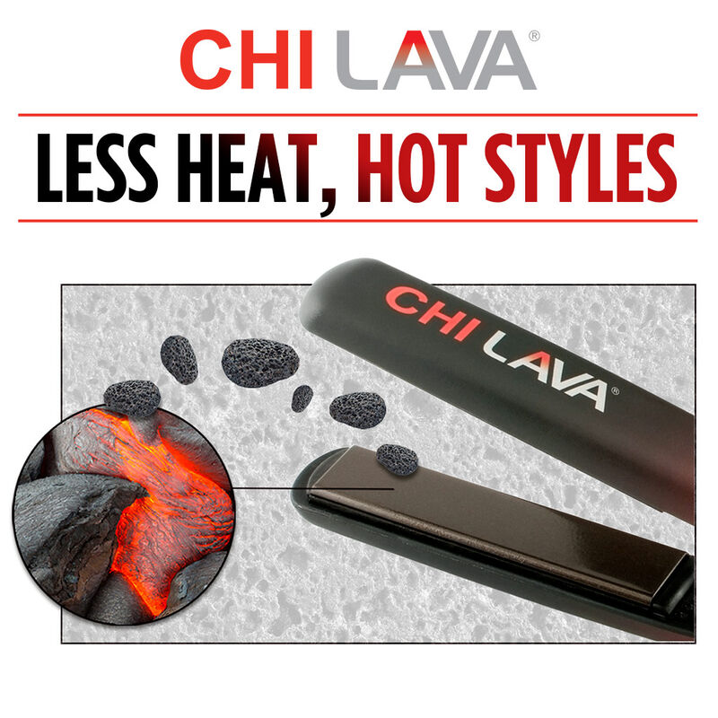 Lava 1 Inch Original Volcanic Ceramic Hairstyling Iron, , large image number null
